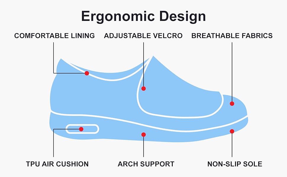 Size Wide Shoes for Swollen Feet | Comfortable Footwear for Swollen Feet and Ankles