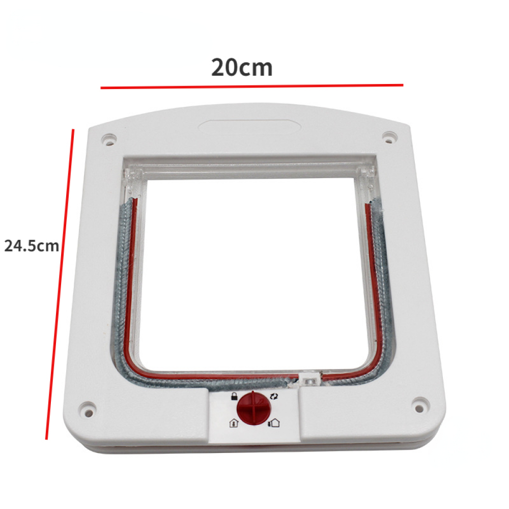 Screen Pet Cat Door Flap Net in Patio Door