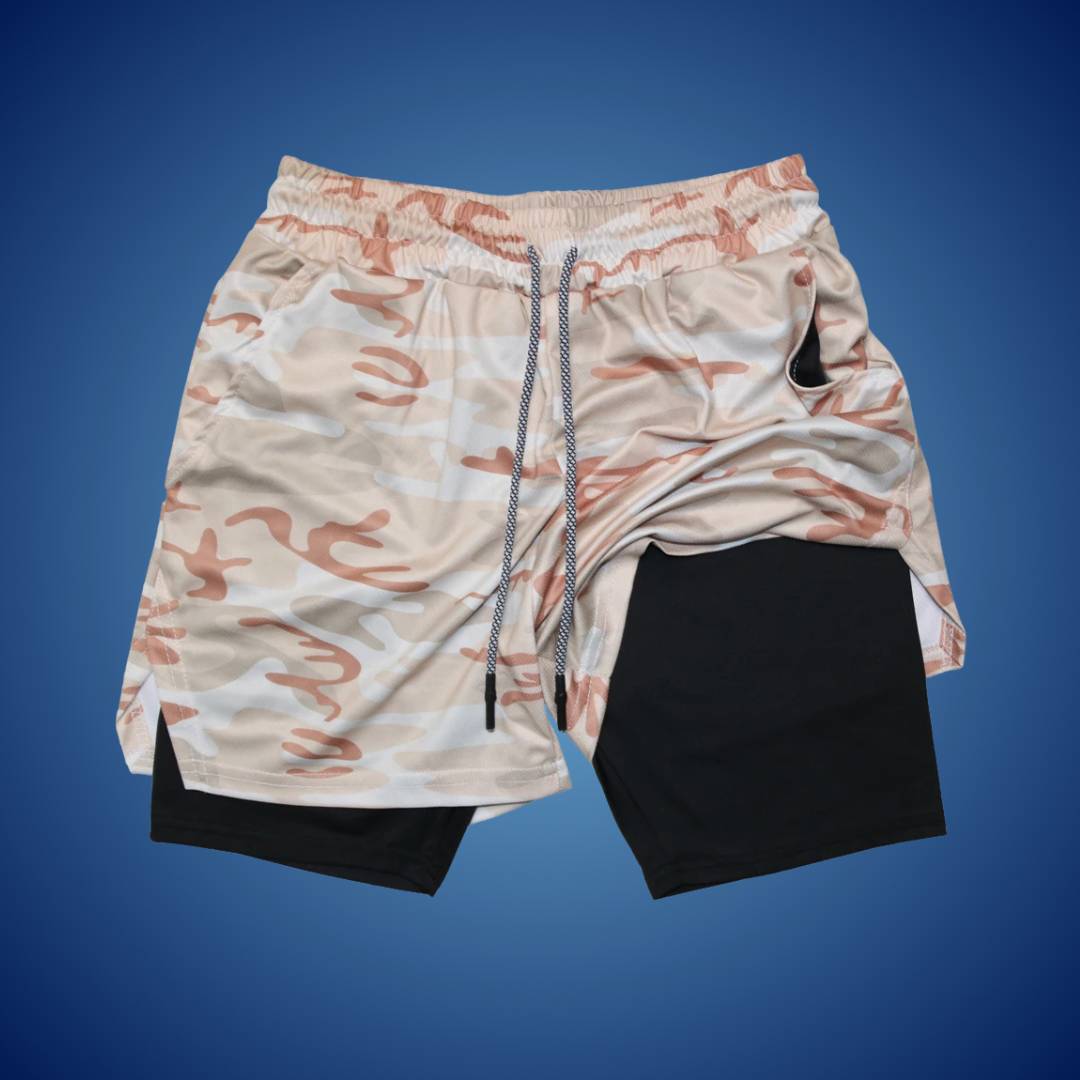 Men’s Breathable Moisture-Wicking Running Shorts | Flexible with Pockets for Gym & Trail Running