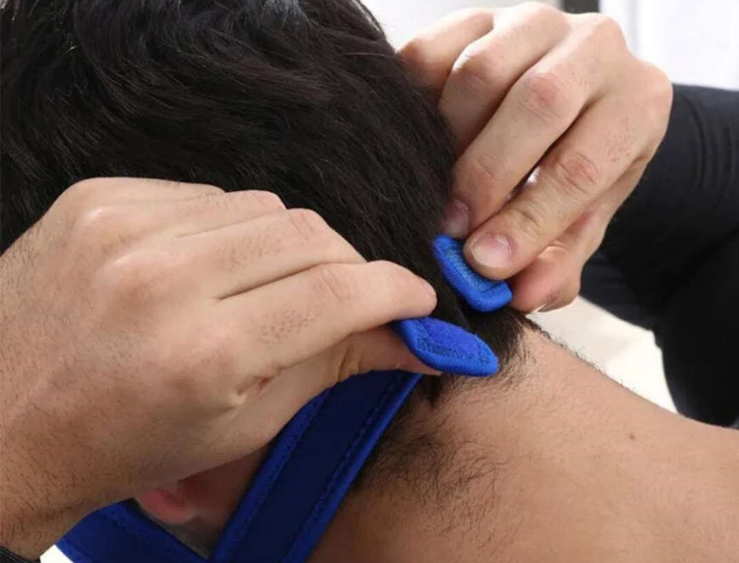 SleepSound Full Head Chin Strap for Snoring Relief & Sleep Apnea Support - Comfortable Nighttime Use for Better Sleep Quality