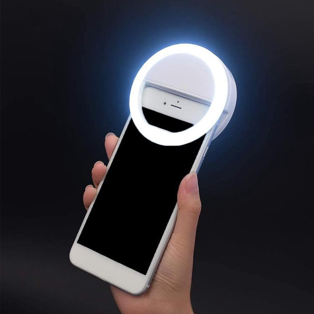 LED Selfie Ring Light with Adjustable Brightness and Tripod Stand for Photography, Makeup, and Video Streaming