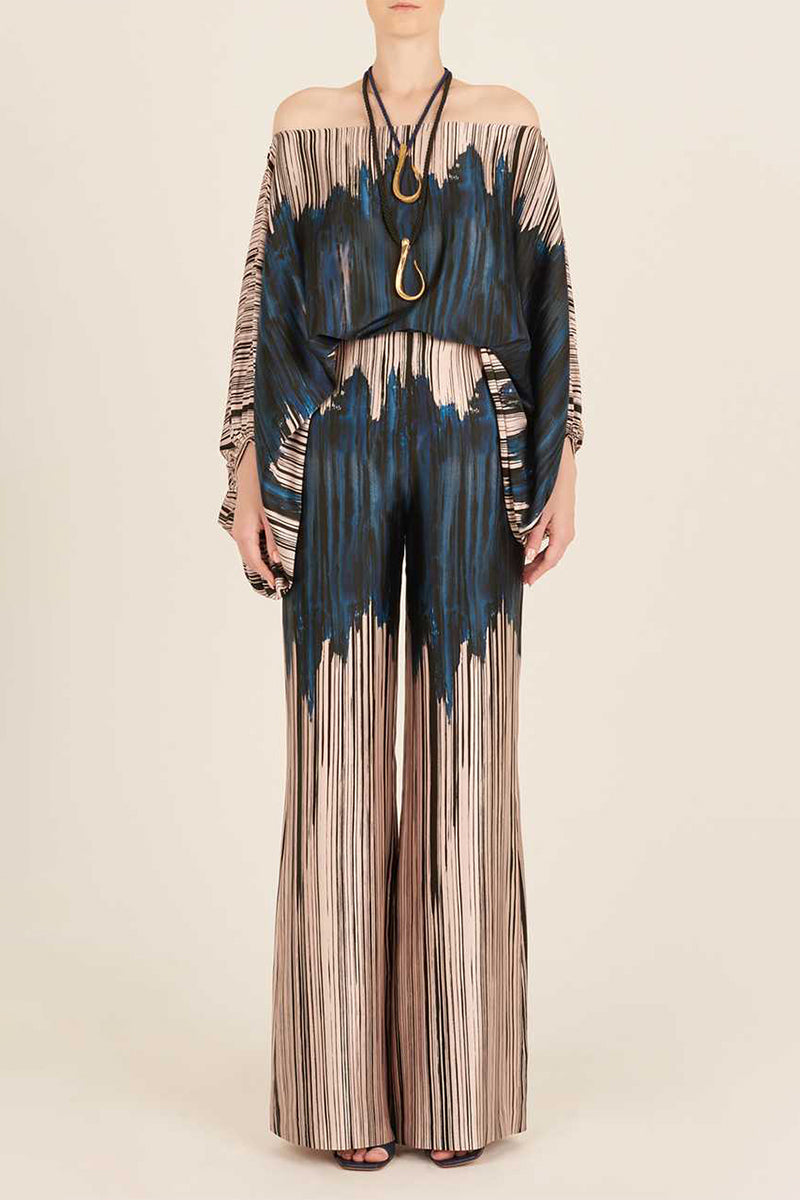 Jumpsuit Bella™ | Women's Off-Shoulder Long Sleeve Jumpsuit | Cinched Waist, Wide-Leg Design for Comfortable Fit