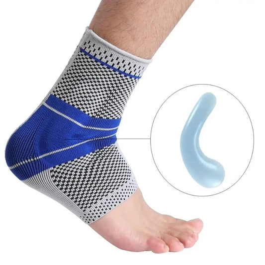 Ankle Support Socks with Silicone Joint Cushions – Airflow Plus Design for Enhanced Stability & Comfort