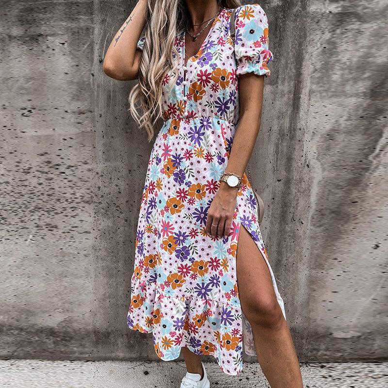 Flowy Belle™ | Women's Summer Midi Dress | Lightweight, Sleeveless, Breathable Fabric for Effortless Style