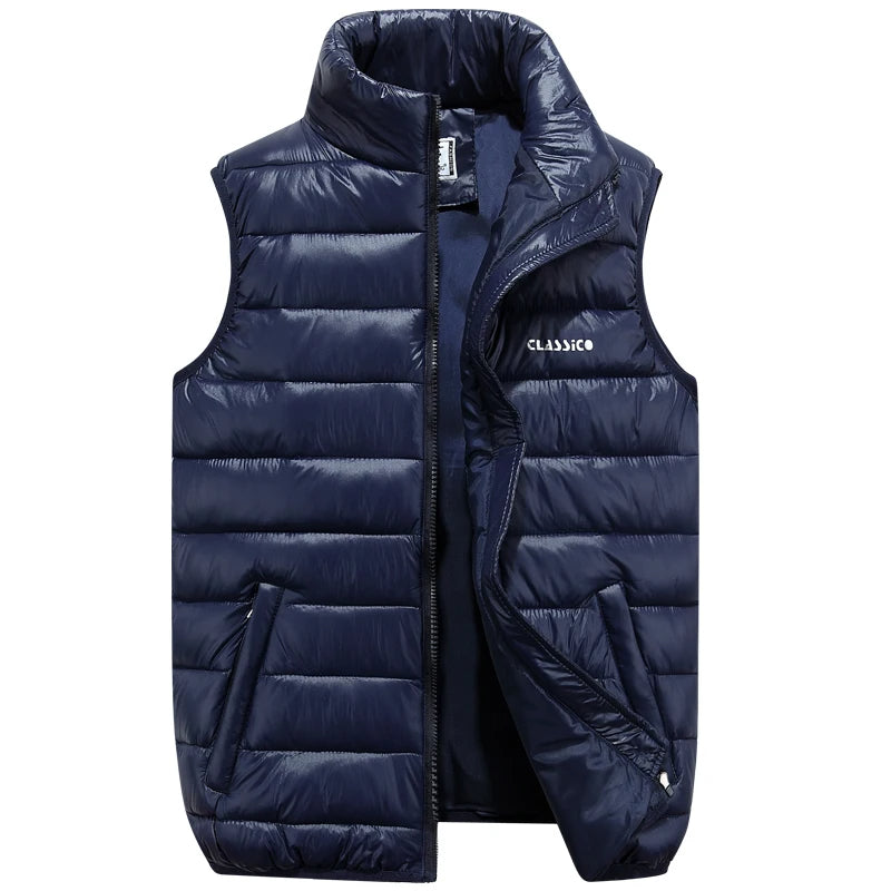 Vestaro™ | Men's Classic Down Vest | Lightweight, Insulated, Water-Resistant Design for Warmth and Comfort