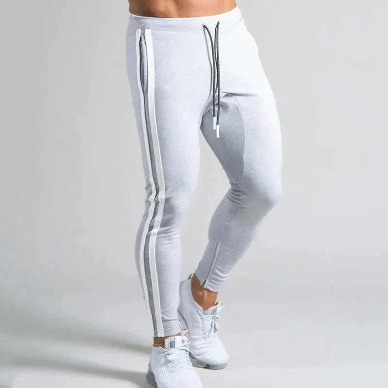 Stripe Vibe™ | Men's Stripe Skinny Pants | Lightweight Fabric, Breathable Design & Tailored Fit