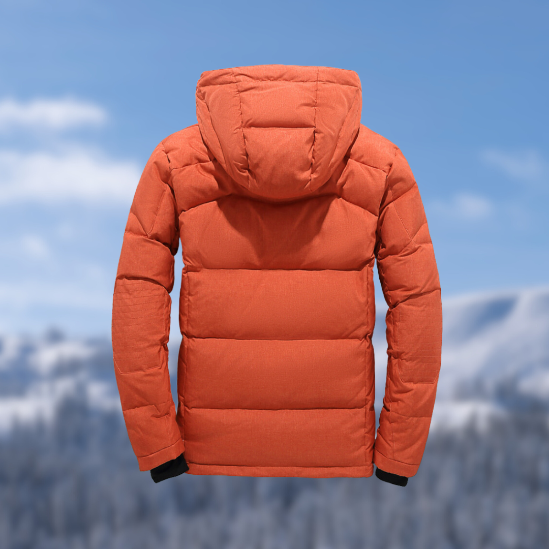 Hooded Breeze™ | Men's Casual Down Jacket | Lightweight, Detachable Hood & Warm Insulation