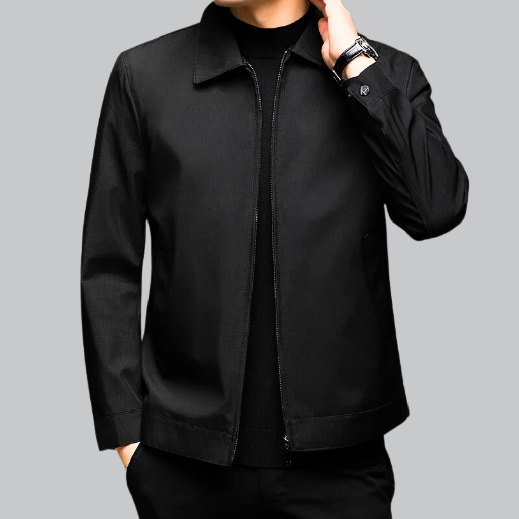 Men's Business-Fit Buttoned Jacket | Tailored Design, Lightweight Fabric, Professional Look