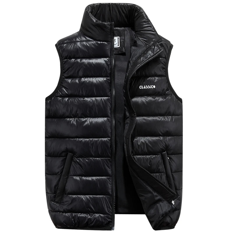 Vestaro™ | Men's Classic Down Vest | Lightweight, Insulated, Water-Resistant Design for Warmth and Comfort