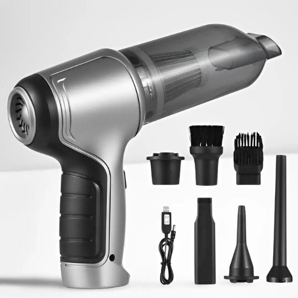 Mini Handheld Vacuum Cleaner β Lightweight Cordless Car Hoover for Deep Cleaning