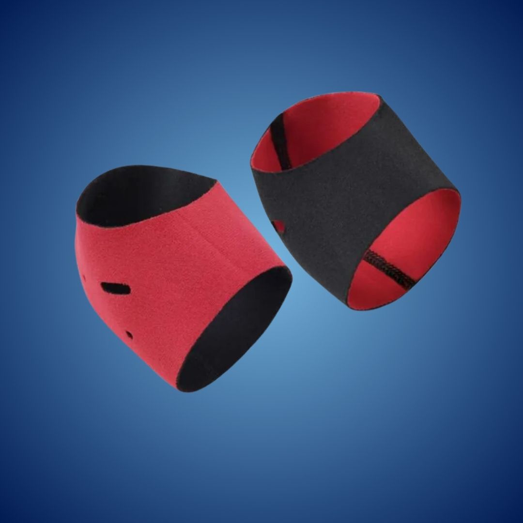 Cushioned Heel Socks for Dry Cracked Heels - Plantar Fasciitis Relief & Daily Comfort Support