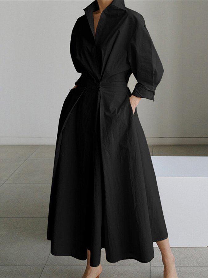 TimelessGlam™ | Women's Vintage-Inspired Dress | Lightweight Fabric, Classic Design & Comfortable Fit