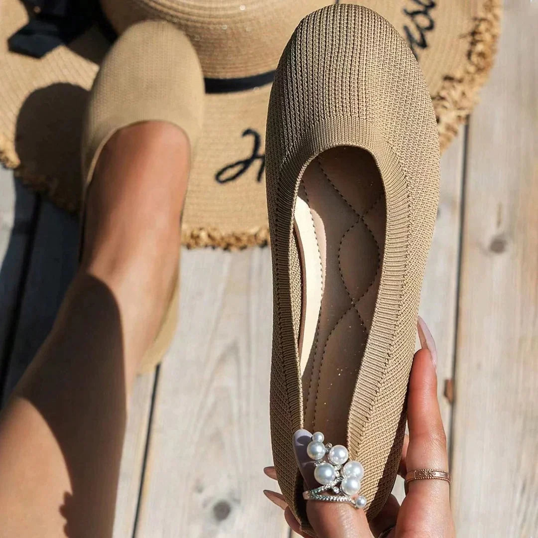 B&S | Orthopaedic & Breathable Flat Loafers for Women – Comfortable Sandals for All-Day Wear