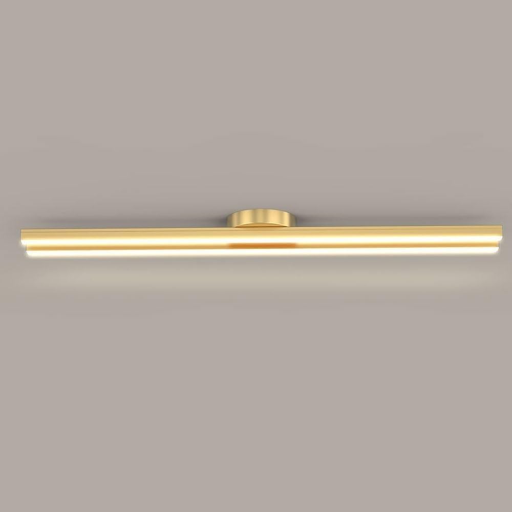 LED Ceiling Lamp - Modern Creative Strip Light Fixture for Living Room, Bedroom, Kitchen, Hallway & Office Use