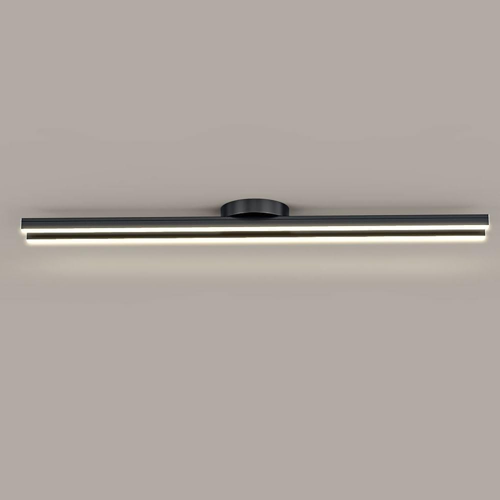 LED Ceiling Lamp - Modern Creative Strip Light Fixture for Living Room, Bedroom, Kitchen, Hallway & Office Use