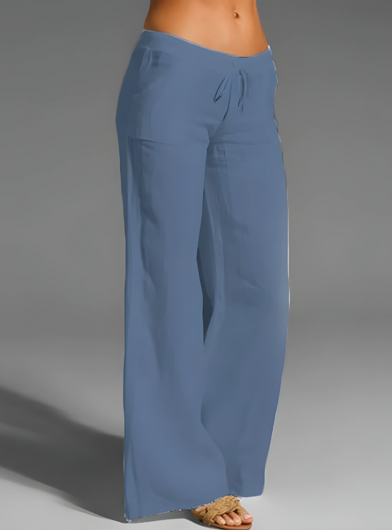 Linen Breeze™ | Women Linen Trousers | Lightweight Fabric, Breathable Design & Relaxed Fit