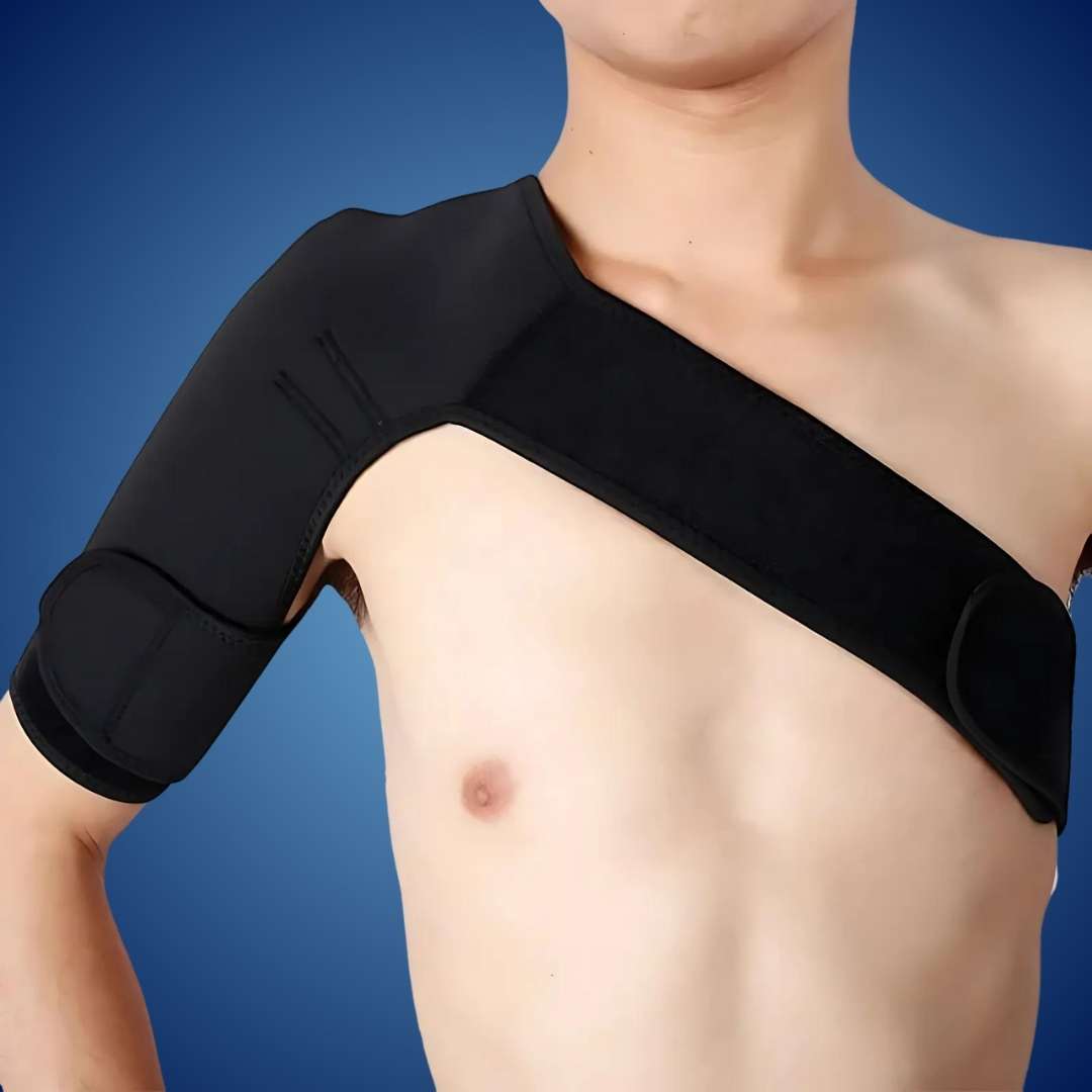 Shoulder Support Brace for Pain Relief and Posture Correction - Adjustable ComfortGuard Design for Active Lifestyle