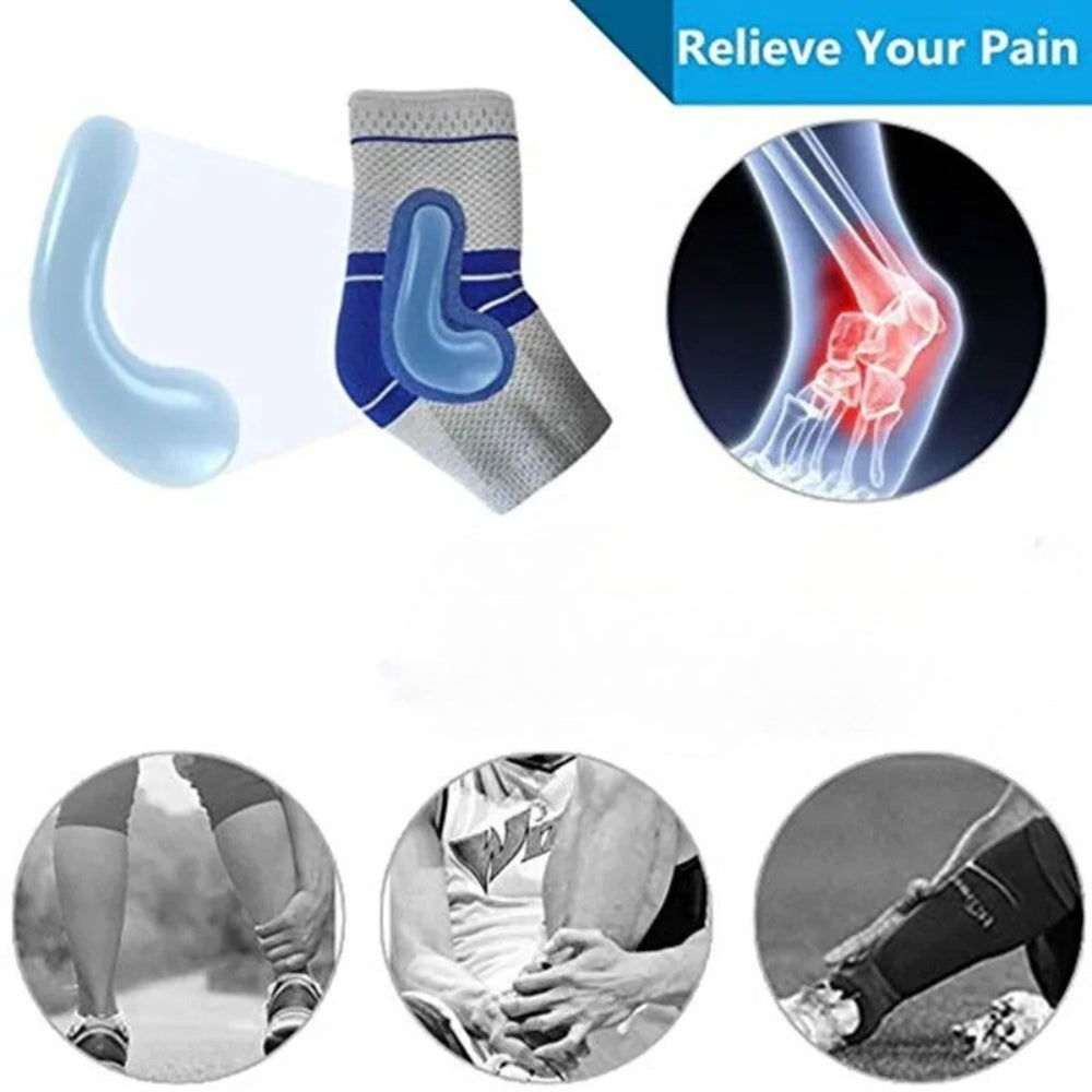 Ankle Support Socks with Silicone Joint Cushions – Airflow Plus Design for Enhanced Stability & Comfort