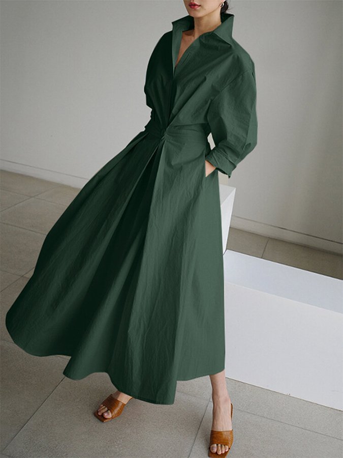 TimelessGlam™ | Women's Vintage-Inspired Dress | Lightweight Fabric, Classic Design & Comfortable Fit