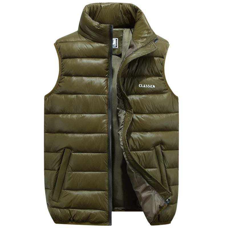 Vestaro™ | Men's Classic Down Vest | Lightweight, Insulated, Water-Resistant Design for Warmth and Comfort