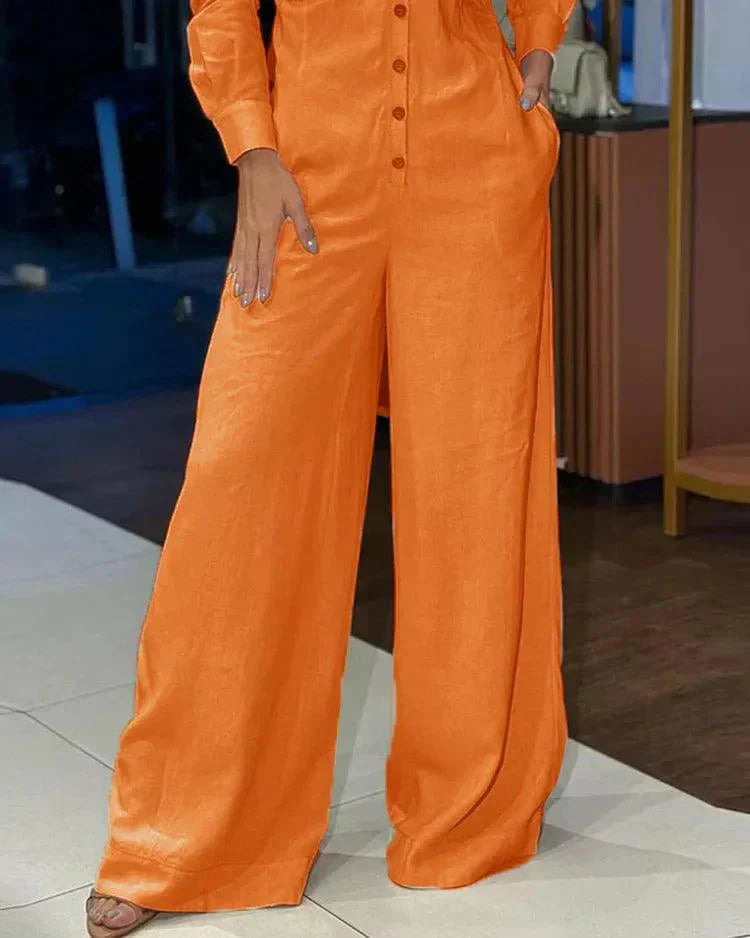 Jumpsuit Bella™ | Women's Wide-Leg Jumpsuit | Sleeveless Design, Breathable Fabric & Relaxed Fit