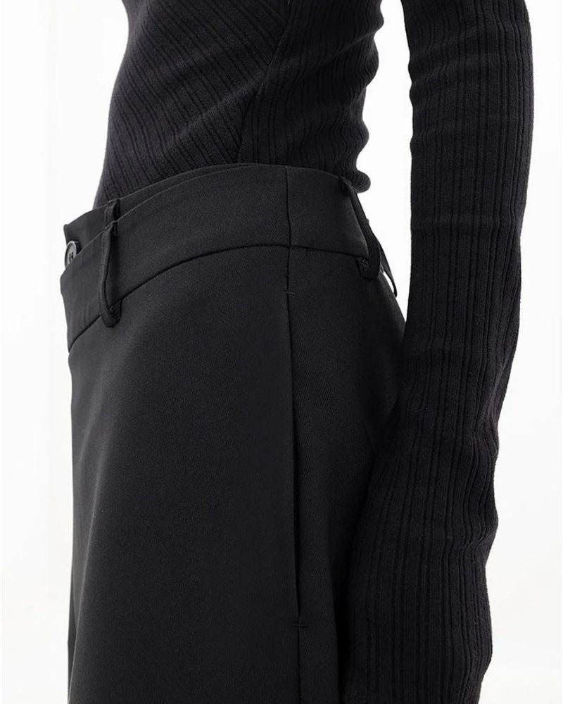 Baggy Vogue™ | Men's Asymmetrical Baggy Trousers | Lightweight Fabric, Trendy Design & Relaxed Fit