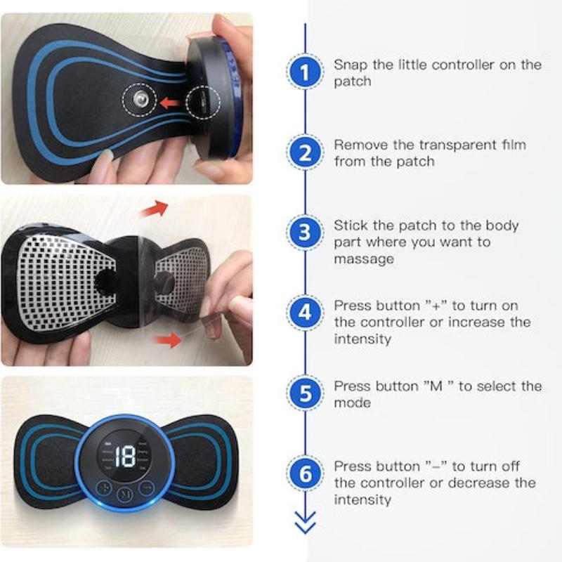 Sciatic Pain Relief TENS Machine – Targeted Back & Lower Back Therapy
