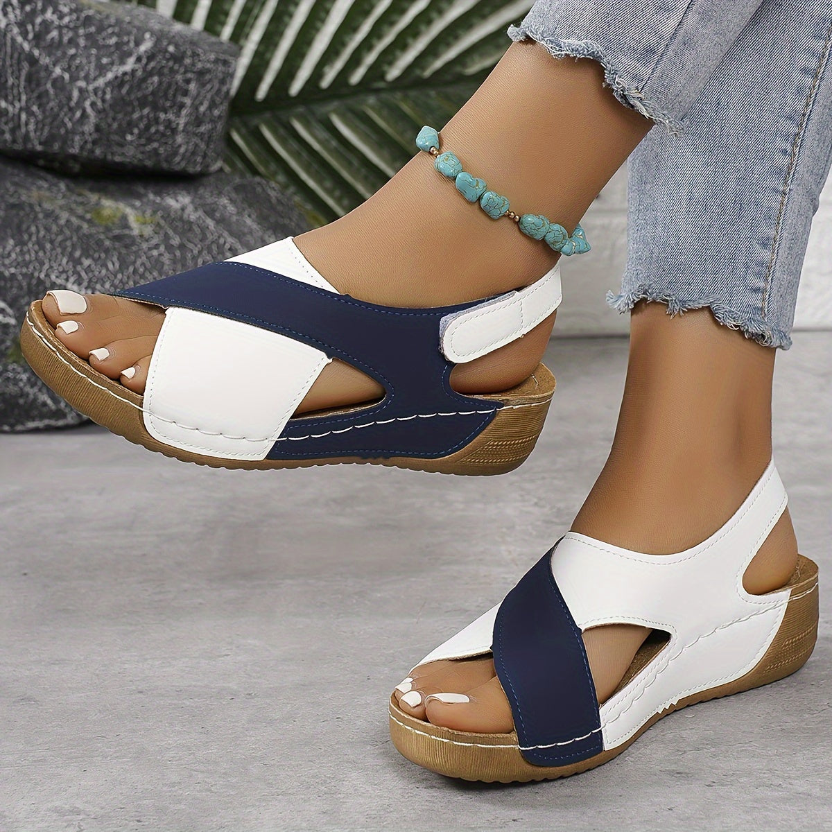OrthoWave™ | Comfortable Orthopaedic Sandals | Adjustable Straps, Arch Support & Cushioned Footbed