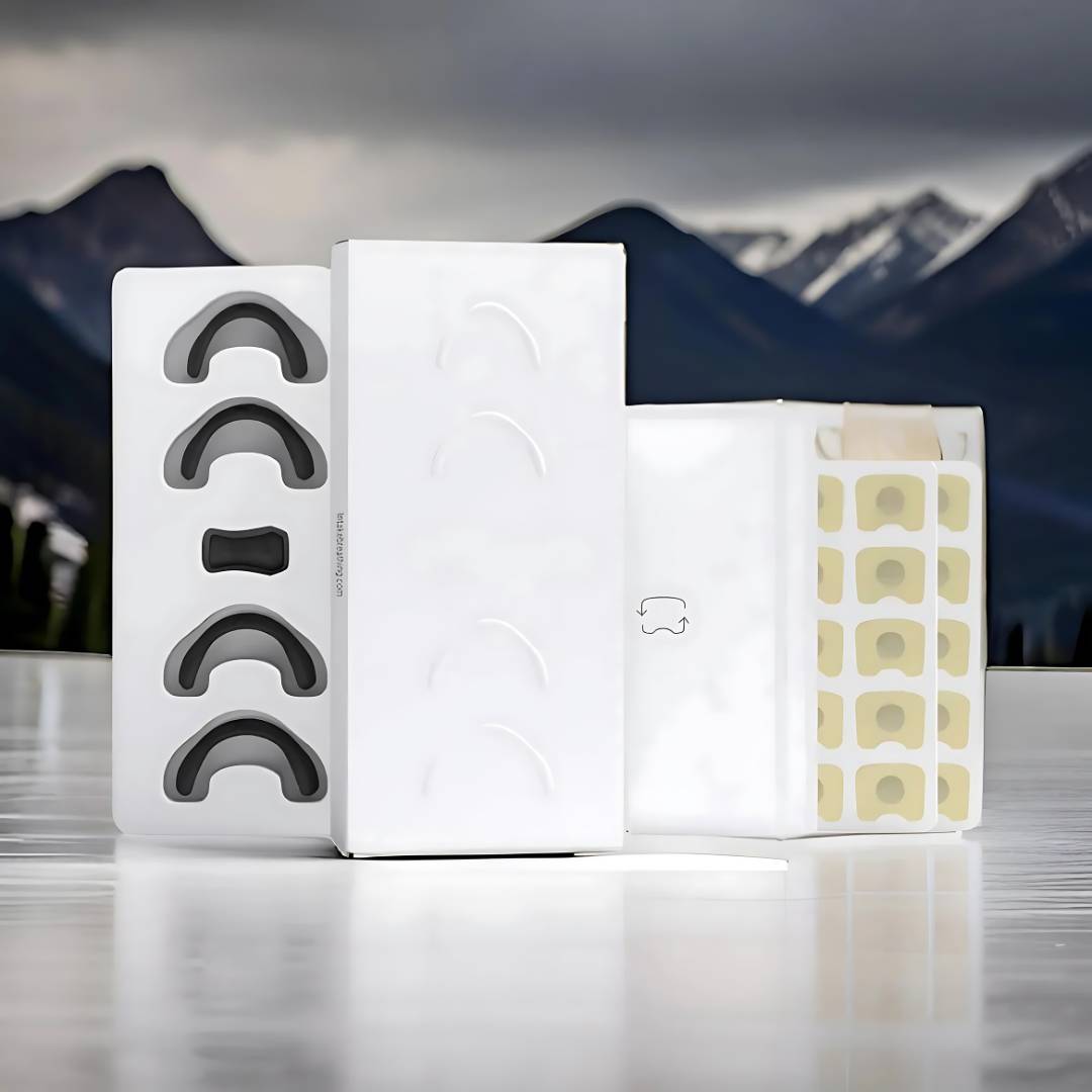 Magnetic Nasal Strips for Snoring Relief | Non-Invasive Breathing Aid for Better Sleep Quality
