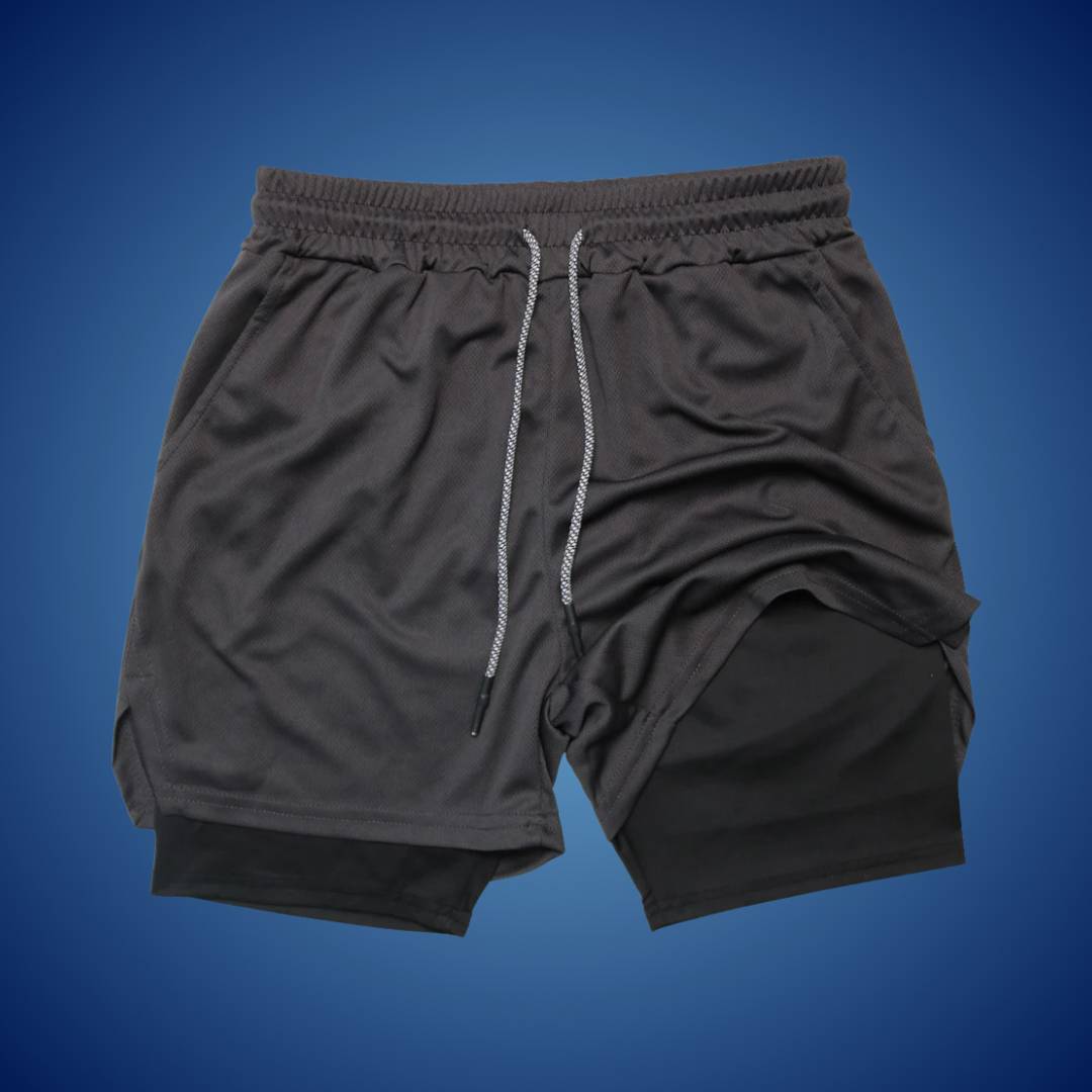 Men’s Breathable Moisture-Wicking Running Shorts | Flexible with Pockets for Gym & Trail Running