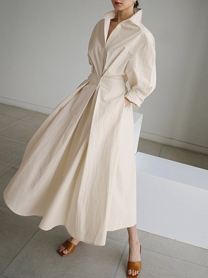 TimelessGlam™ | Women's Vintage-Inspired Dress | Lightweight Fabric, Classic Design & Comfortable Fit