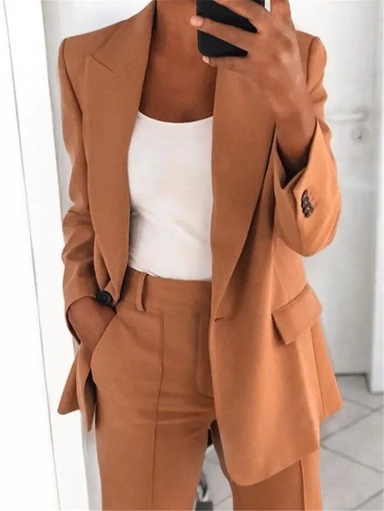 B&S | Tailored Blazer & Dress Set for Women – Breathable, Versatile Outfit for Office & Special Occasions