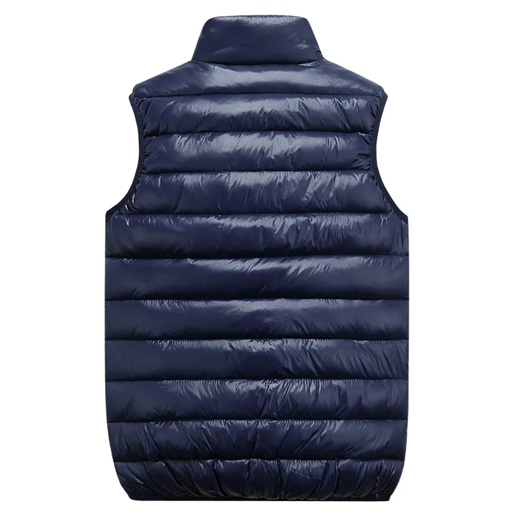 Vestaro™ | Men's Classic Down Vest | Lightweight, Insulated, Water-Resistant Design for Warmth and Comfort