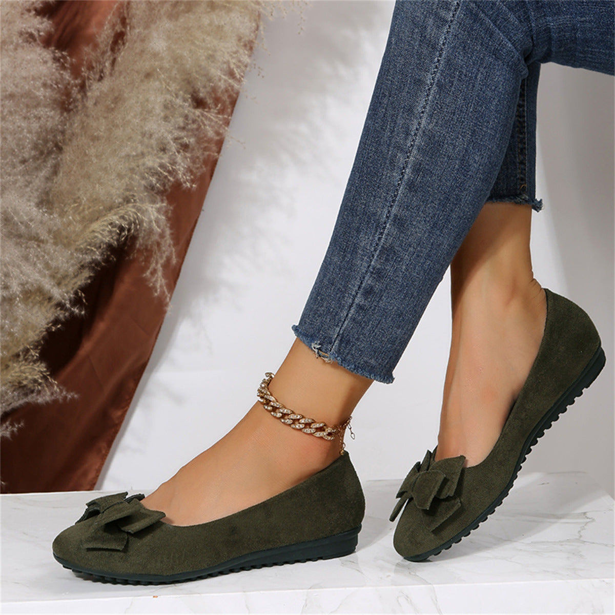 Solevia | Womens Orthopedic Comfort Shoes with Arch Support – Stylish Wide Fit Flats or Low Heels for Work, Dress & Plantar Fasciitis