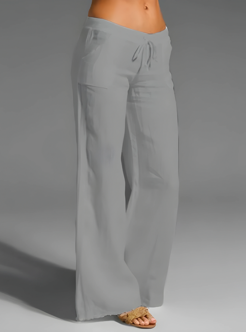 Linen Breeze™ | Women Linen Trousers | Lightweight Fabric, Breathable Design & Relaxed Fit
