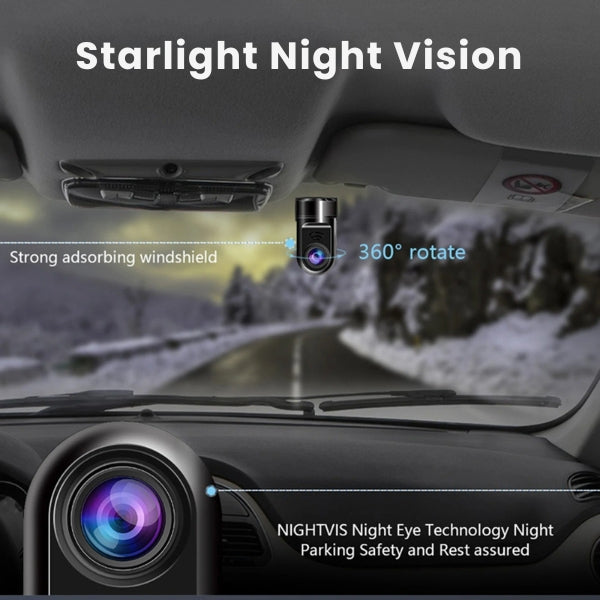 Car Dashcam with Parking Surveillance β 24/7 Security Camera for Car Protection