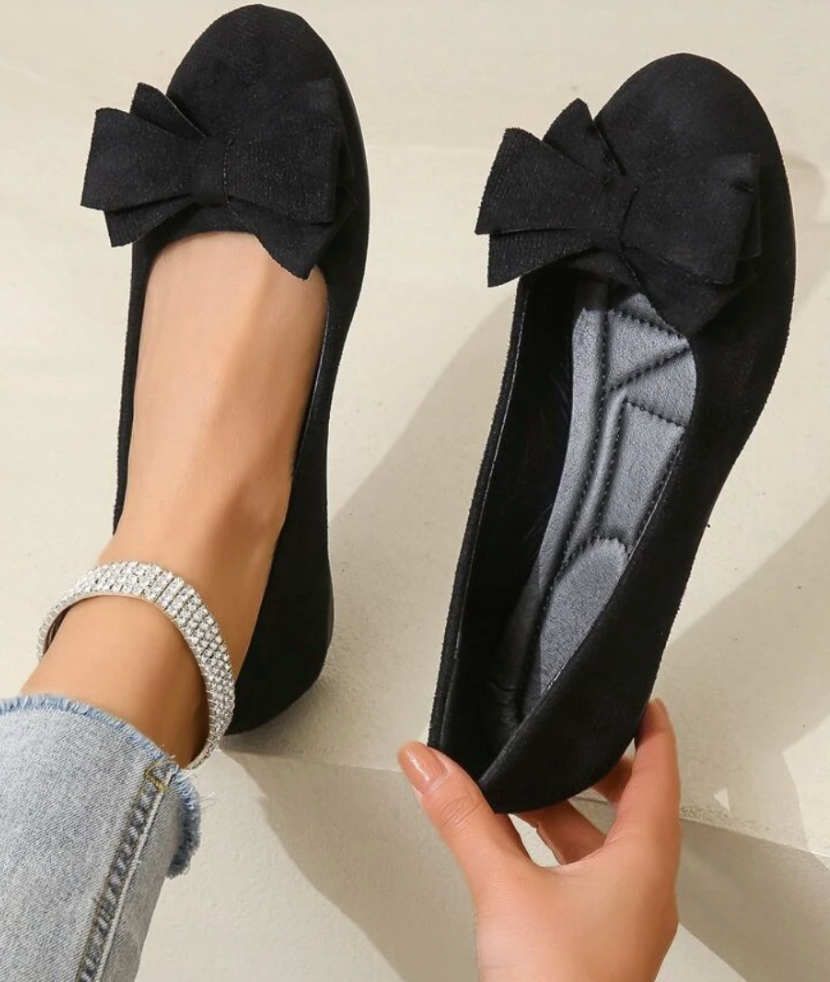 Solevia | Womens Orthopedic Comfort Shoes with Arch Support – Stylish Wide Fit Flats or Low Heels for Work, Dress & Plantar Fasciitis