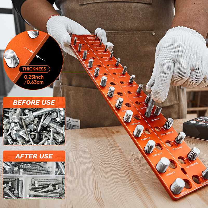 Nut and Bolt Thread Checker | Accurate Thread Measurement