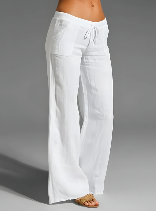 Linen Breeze™ | Women Linen Trousers | Lightweight Fabric, Breathable Design & Relaxed Fit