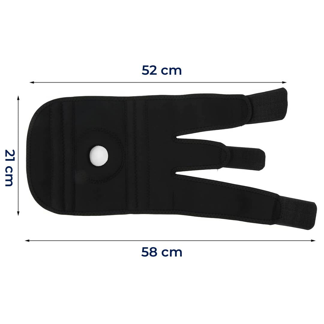 Knee Support Brace with Adjustable Compression for Pain Relief, Injury Recovery, Arthritis, and Sports Stability