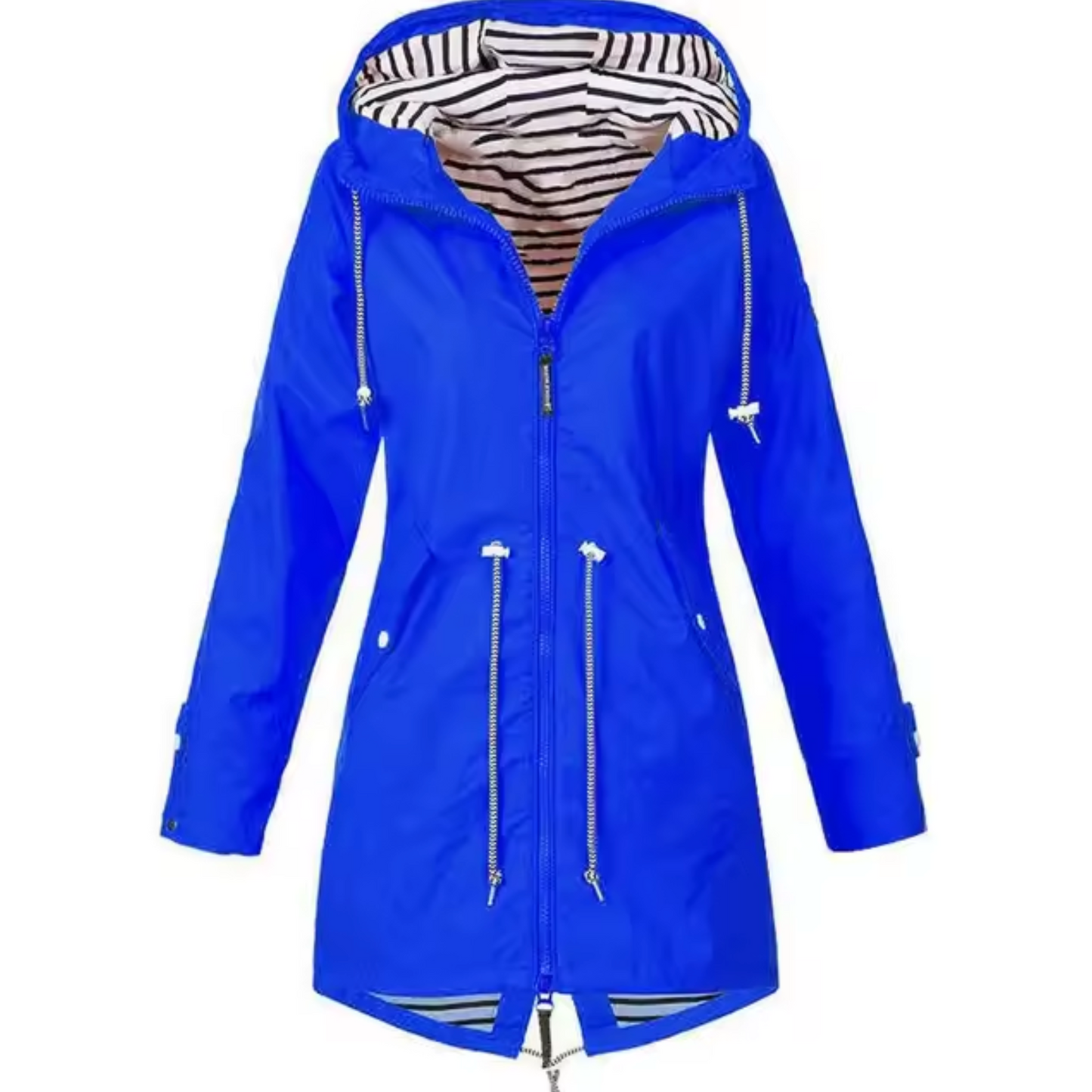 Aqua Shield™ | Waterproof Hooded Coat | Lightweight, Breathable Fabric & Adjustable Drawstring