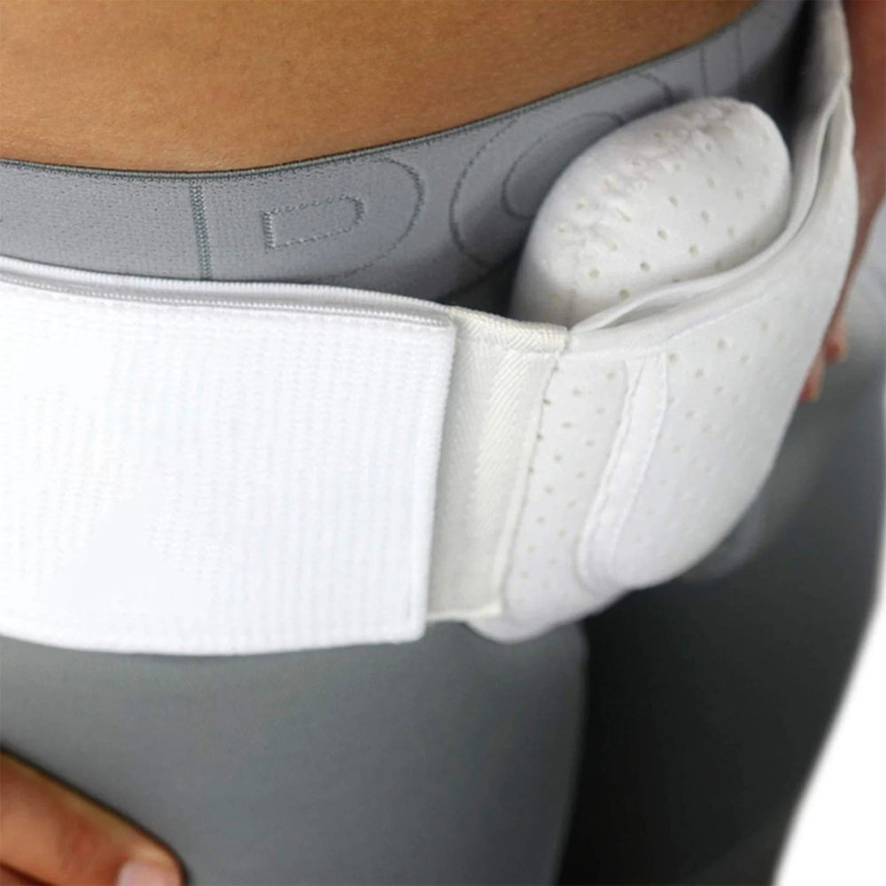 Lower Hernia Support Belt for Men – Comfortable & Adjustable Hernia Truss for Pain Relief & Recovery