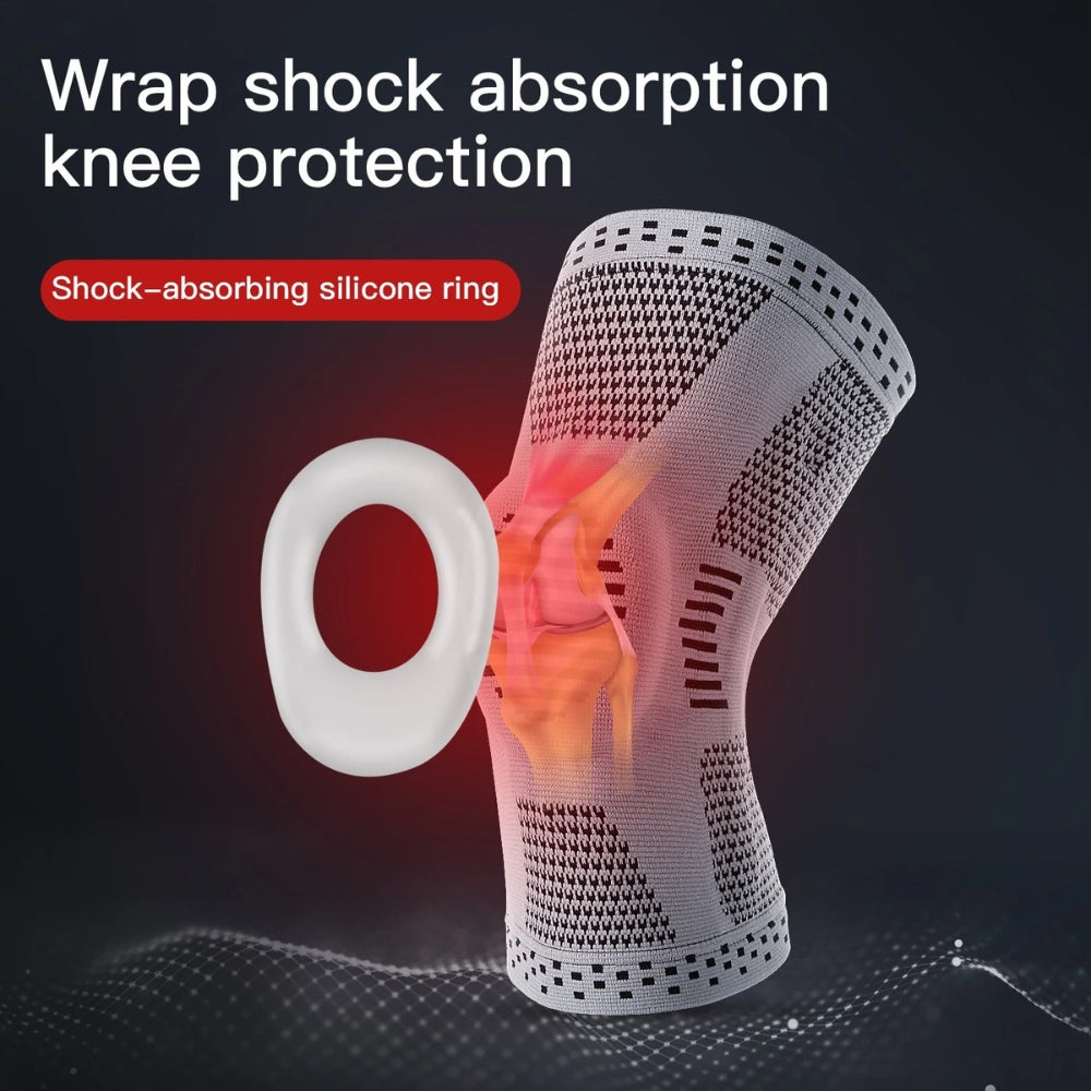 Compression Knee Sleeves with Support β Adjustable Knee Brace for Skiing, Sports & Daily Comfort
