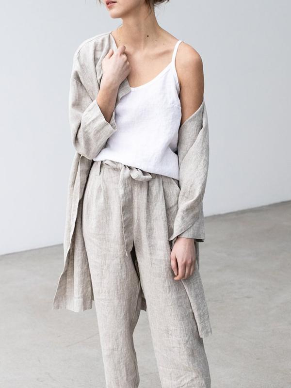 Linen Belle™ | Women's Spaghetti Strap Top | Lightweight Linen Blend, Breathable Fabric & Relaxed Fit