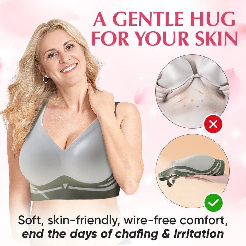 Lifting Anti-Sagging Wireless Push-Up Bra | Comfortable Fit, Adjustable Straps, Seamless Design