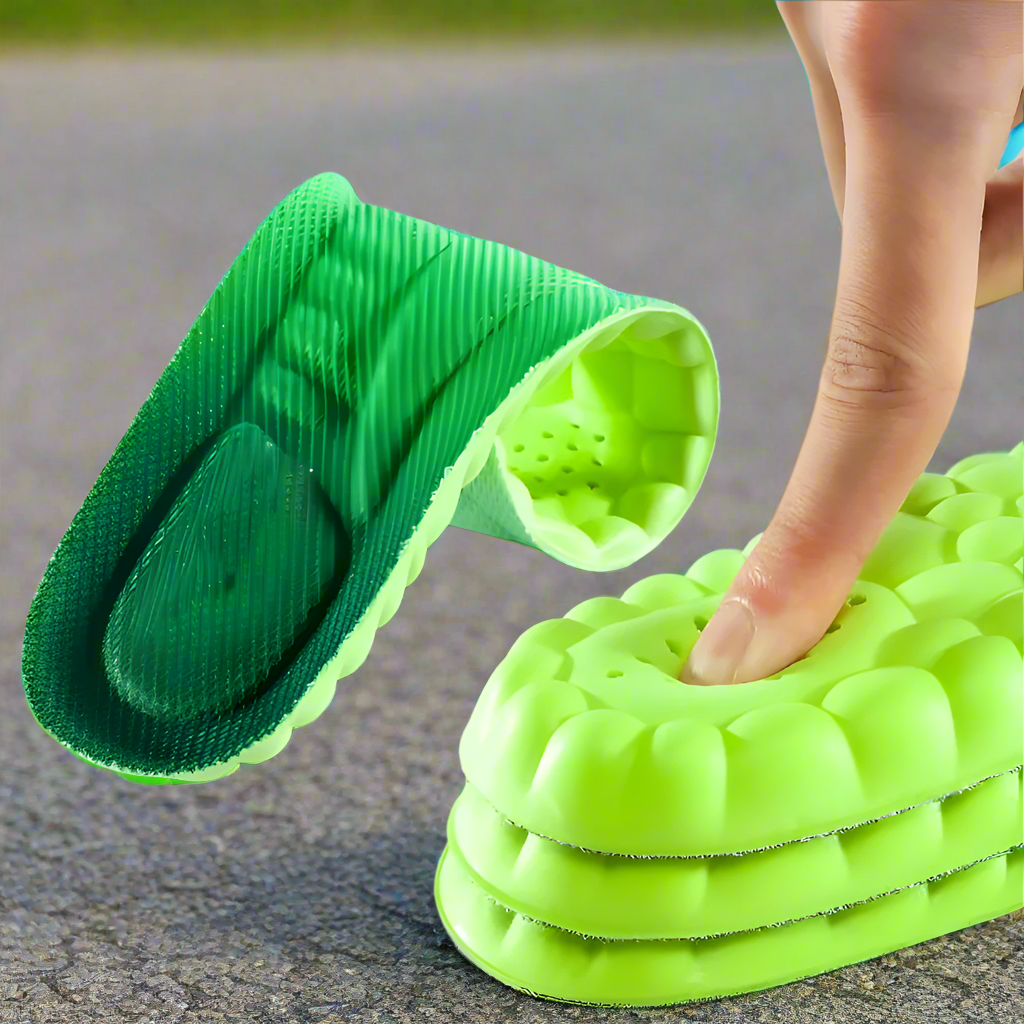 Ultra-Soft Gel Running Insoles for Maximum Comfort and Shock Absorption in Athletic Shoes