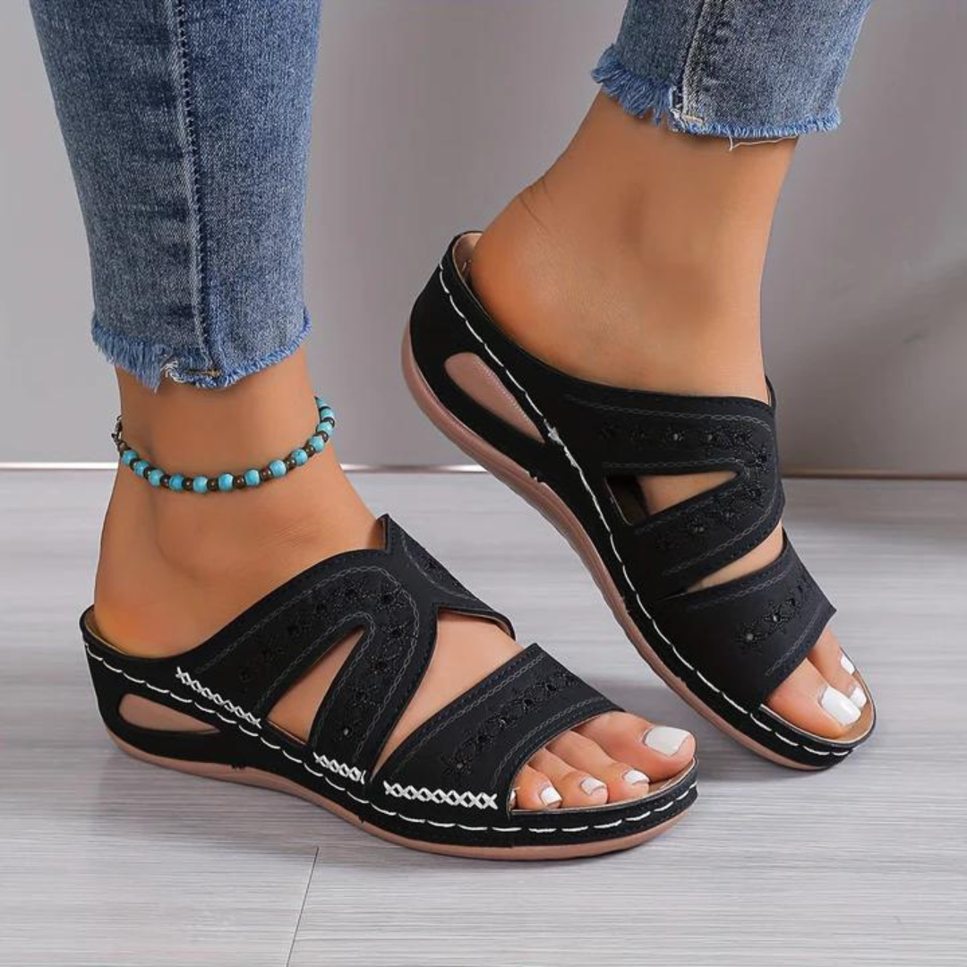 Comforta™ | Orthopedic Sandals | Adjustable Straps, Arch Support & Daily Comfort