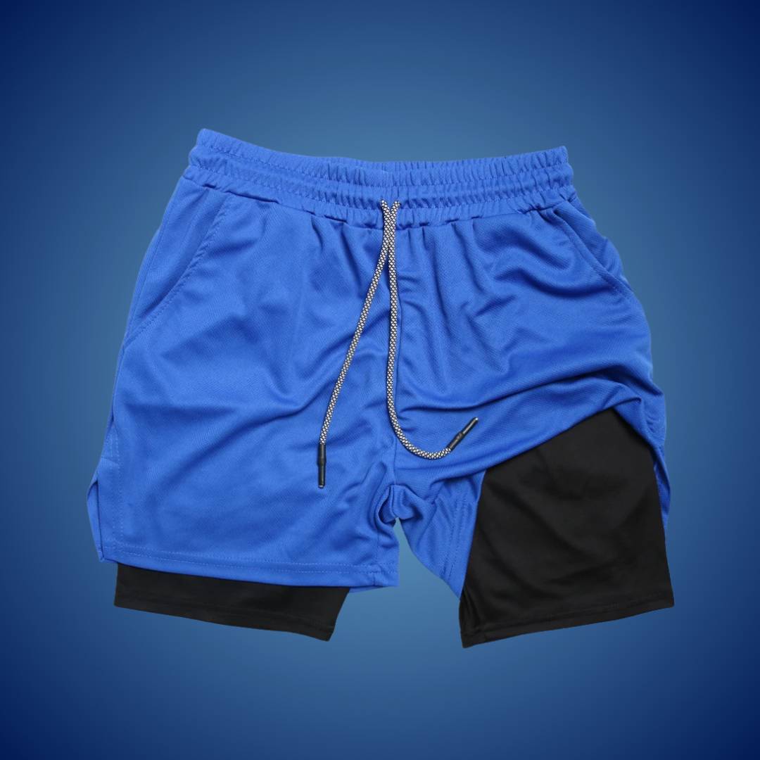 Men’s Breathable Moisture-Wicking Running Shorts | Flexible with Pockets for Gym & Trail Running
