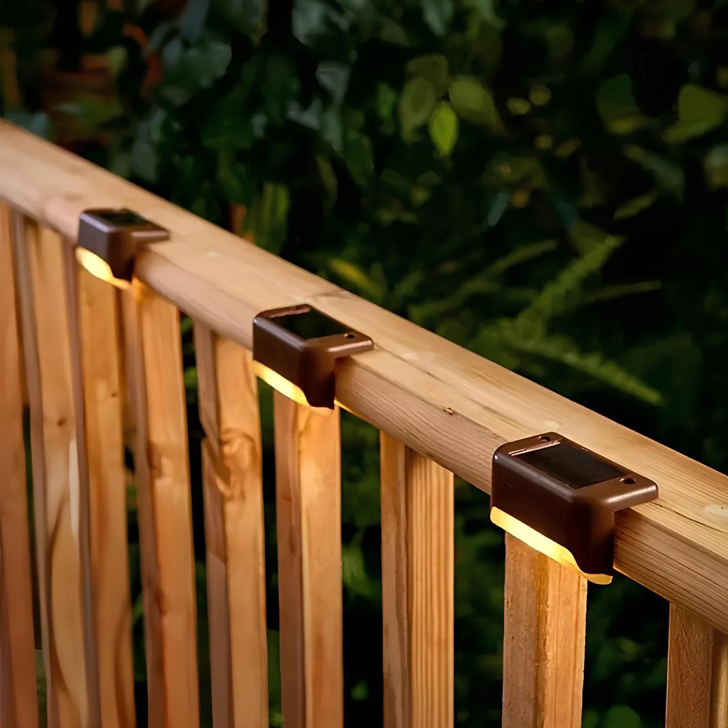 Solar LED Step Lights for Outdoor Pathway Illumination and Safety - Waterproof, Energy-Efficient Lighting for Steps and Walkways