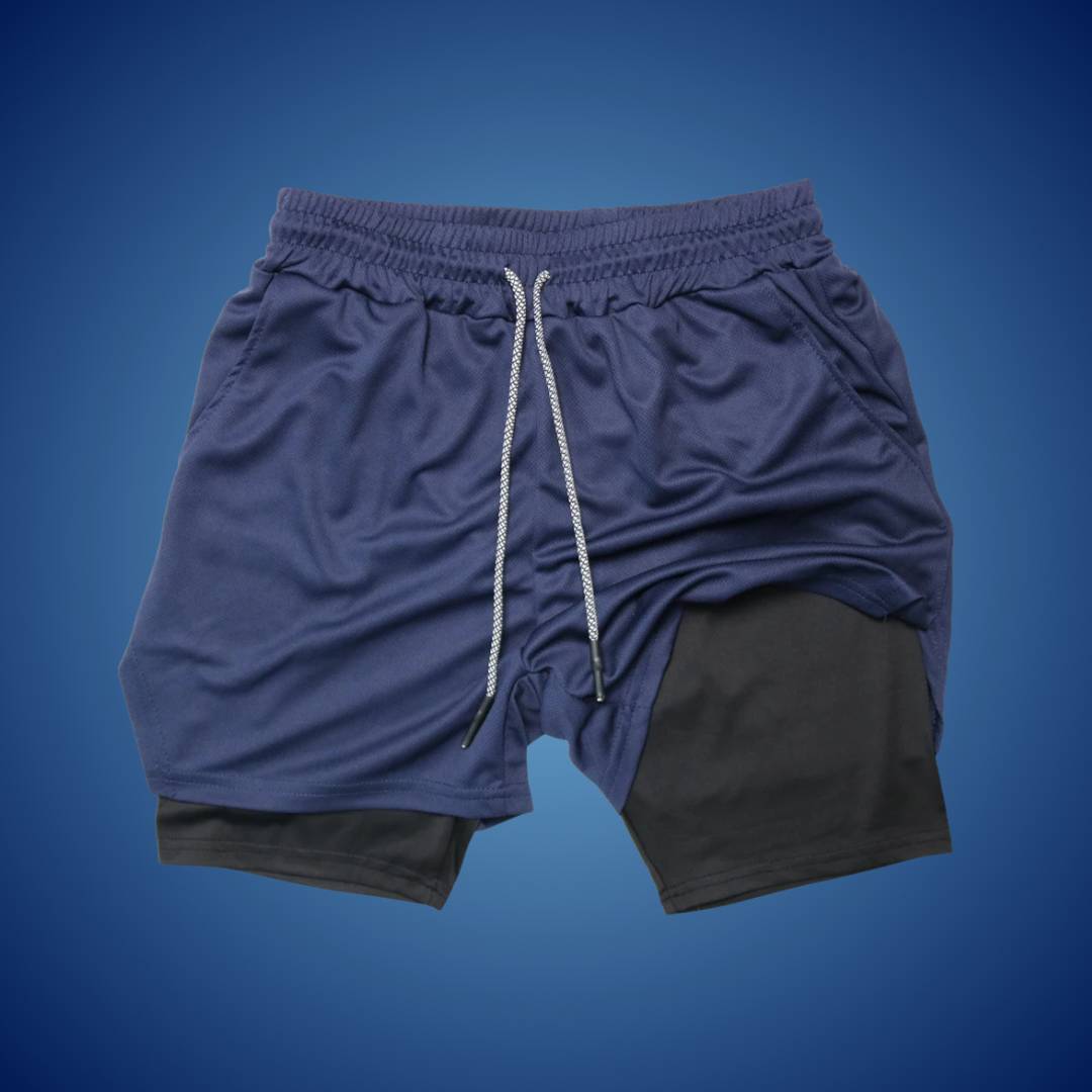 Men’s Breathable Moisture-Wicking Running Shorts | Flexible with Pockets for Gym & Trail Running